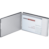 WEDO visitenkartenbox Good Deal, Aluminium/PVC (schwarz)