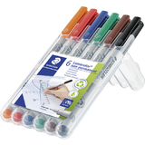 STAEDTLER lumocolor NonPermanent-Marker 311S, 6er Etui