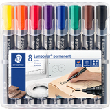STAEDTLER lumocolor Permanent-Marker 352, 8er Etui