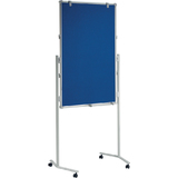 MAUL moderationstafel MAULpro, 750 x 1.200 mm, blau/wei