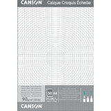 CANSON technisches Zeichenpapier, din A4, 90/95 g/qm