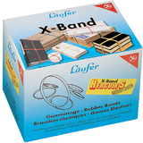 Lufer x-band im karton - 500 g, 250 x 25 mm, bunt sortiert