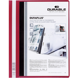 DURABLE schnellhefter DURAPLUS, din A4, rot, berbreit