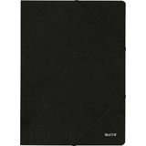 LEITZ Eckspannermappe, din A4, karton 450 g/qm, schwarz