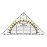 FABER-CASTELL geometriedreieck BK 1 klein, ohne Griff