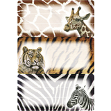 HERMA buchetiketten "Afrikanische Tiere", 76 x 35 mm