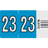 LEITZ jahressignal Orgacolor "23", auf Streifen, hellblau