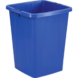 DURABLE Abfallbehlter durabin 90, quadratisch, blau