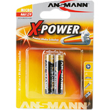 ANSMANN alkaline Batterie "X-Power", micro AAA, 2er Blister