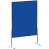 MAUL moderationstafel solid, 1.500 x 1.200 mm, filz blau