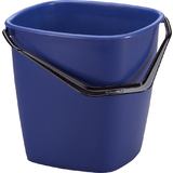 DURABLE putzeimer BUCKET, 9,5 Liter, rechteckig, blau