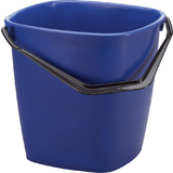 DURABLE putzeimer BUCKET, 14 Liter, rechteckig, blau