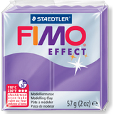FIMO effect Modelliermasse, ofenhrtend, transparent-lila