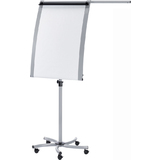 FRANKEN flipchart EUROLine Mobil, silber, 700 x 1.030 mm