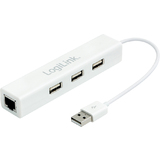 LogiLink usb 2.0 auf Fast ethernet Adapter, wei