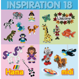 Hama Bgelperlen midi Inspirationsheft Nr. 18