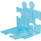 HAN Buchsttze PUZZLE, 2er Set, blau-transluzent