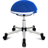 Topstar fitness-hocker "Sitness half Ball", blau