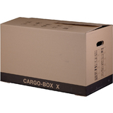 SMARTBOXPRO umzugskarton "CARGO-BOX X", braun