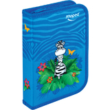 Maped Schleretui Jungle, aus Polyester, blau, befllt