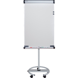 MAUL flipchart MAULsolid, Rundfu flip2use, grau