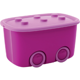SMARTBOXPRO aufbewahrungsbox "Funny box L", 46 Liter, pink