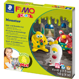 FIMO kids Modellier-Set form & play "Monster", level 1