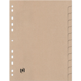 Oxford karton-register TOUAREG, blanko, din A4, 12-teilig