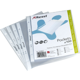 REXEL Prospekthlle top Quality, A5, PP, glasklar, 0,08 mm