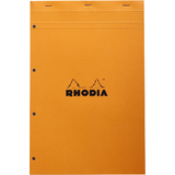 RHODIA notizblock No. 20, din A4+, kariert, orange