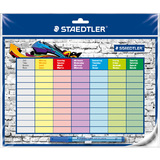 STAEDTLER stundenplan-set Lumocolor correctable, din A4