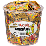 HARIBO fruchtgummi Goldbren Minis, in Runddose