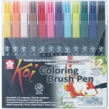SAKURA pinselstift Koi coloring Brush, 12er Etui