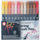 SAKURA pinselstift Koi coloring Brush, 48er Etui