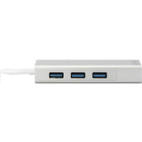 DIGITUS usb 3.0 hub & gigabit LAN Adapter, 3-Port