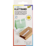 folia Klettband, 20 mm x 2 m, selbstklebend, wei