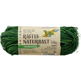 folia Raffia-Naturbast, 50 g, tannengrn