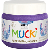 KREUL funkel-fingerfarbe "MUCKI", zauber-lila, 150 ml