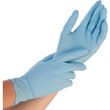 HYGONORM nitril-handschuh "SAFE LIGHT", XXL, blau, puderfrei