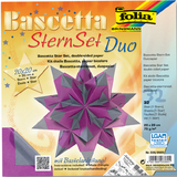 folia Faltbltter Bascetta-Stern, 200x200 mm, lila/anthrazit