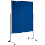 MAUL moderationstafel MAULpro, 1.200 x 1.500 mm, wei/blau