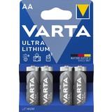 VARTA lithium Batterie ultra Lithium, mignon (AA), 4er Pack