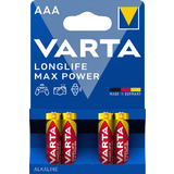 VARTA alkaline Batterie longlife Max Power, micro (AAA)