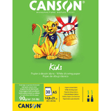 CANSON zeichenblock Kids, din A5, 90 g/qm, 30 Blatt