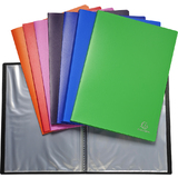 EXACOMPTA Sichtbuch, din A4, PP, 20 Hllen, farbig sortiert