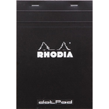RHODIA notizblock "dotPad", din A5, gepunktet, schwarz