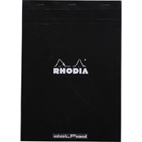 RHODIA notizblock "dotPad", din A4, gepunktet, schwarz