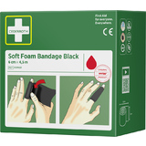 CEDERROTH pflaster "Soft foam Bandage", schwarz