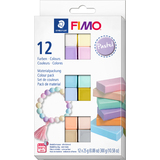 FIMO soft Modelliermasse-Set "Pastel", 12er Set