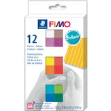 FIMO soft Modelliermasse-Set "Brilliant", 12er Set